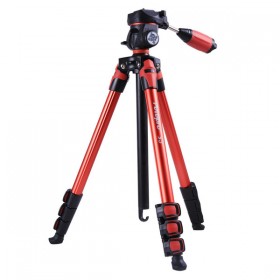FOTOPRO S3 | ALUMINUM | PHOTO/VIDEO TRIPOD RED